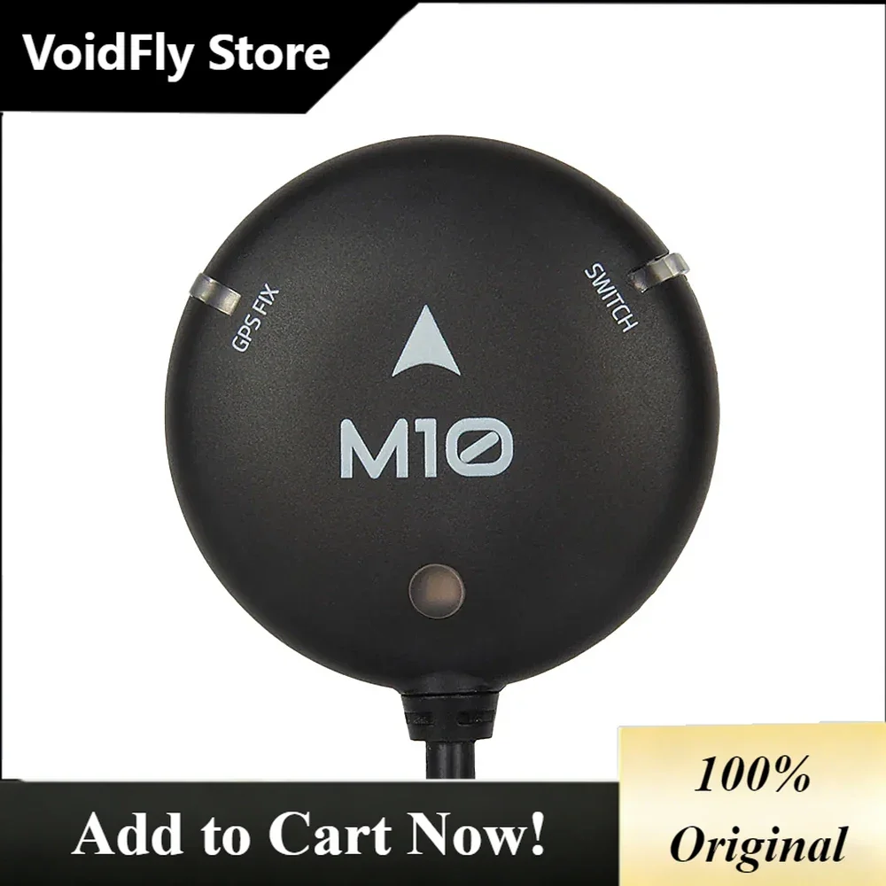 Модуль GPS VoidFly Holybro M10 (стандартный/вторичный) для Pix32 и Pixhawk 1/2.4.6/2.4.8, компас IST8310 115200 5 Гц для RC FPV