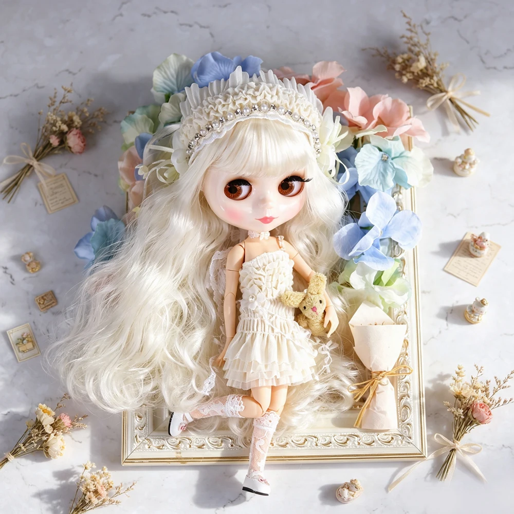 ICY DBS Blyth doll bjd joint body tan Skin White Skin Set 1/6 30cm Girl Gift  SD