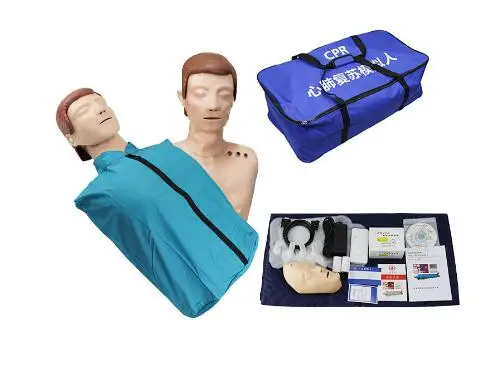 Mannequin médical demi-corps pour adulte, RCP, soins infirmiers, modèle de formation, cardiopuline, réanimation