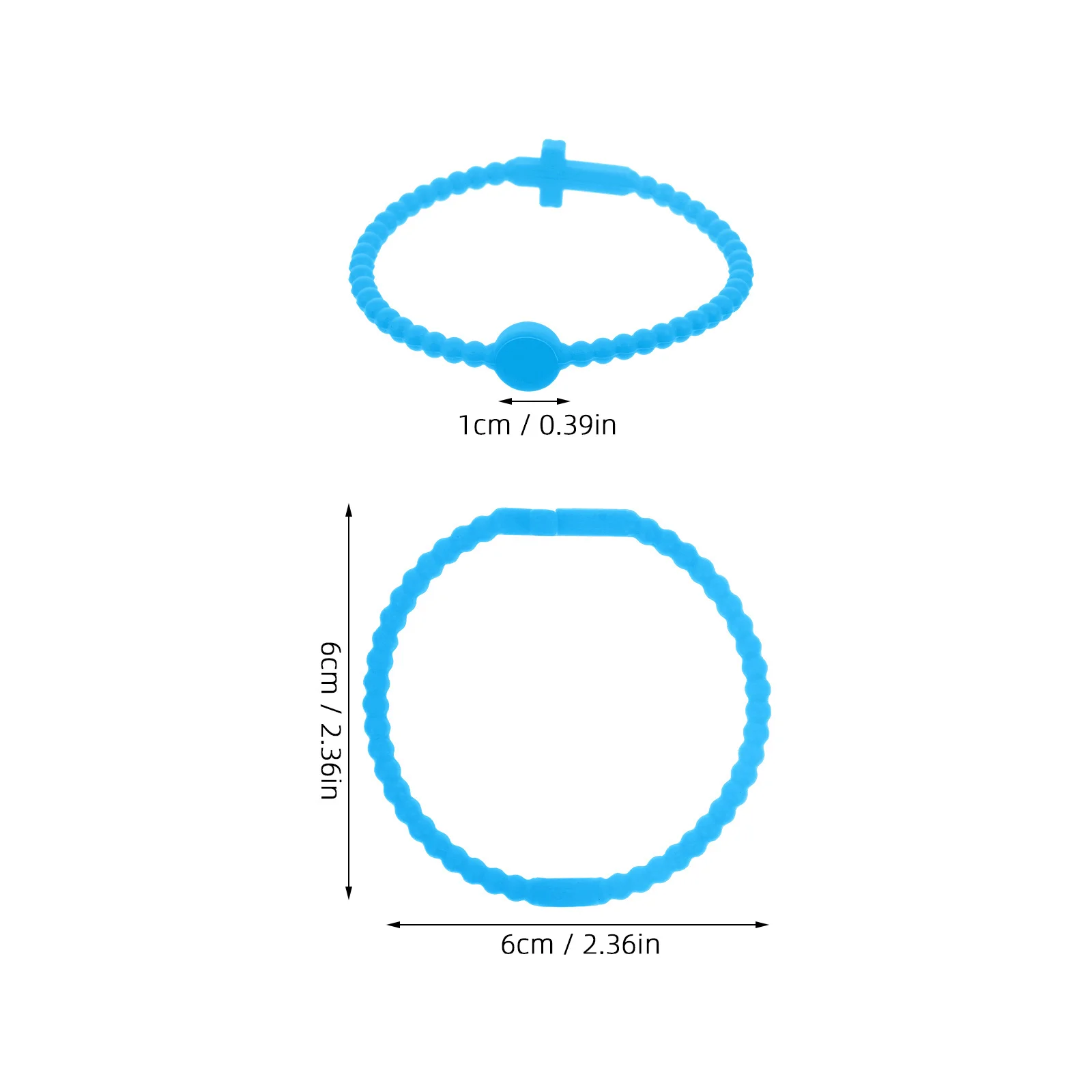 5 stuks kleurrijke siliconen armbanden zachte stretch polsbandjes voor buitenfeest DIY decoratieve pols bedelbanden siliconen armbanden