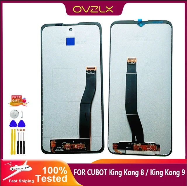 Nowy oryginalny ekran dotykowy LCD do Cubot King Kong 8 King Kong 9 King Kong AV Display Części zamienne + bezpłatne narzędzia do demontażu