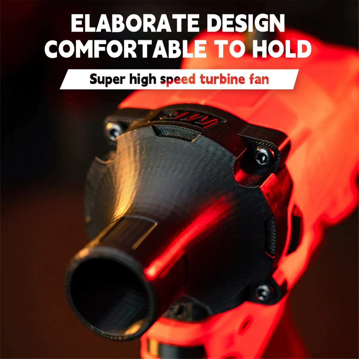 Turbo Jet Fan para Car Wash, Turbojet Xl, 1400 RMP, multifuncional, poderoso ventilador, sem bateria