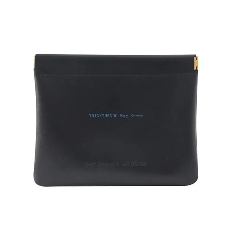 

340D Sleek Small Cosmetic Case For Women PU Leather Travel Pouches For Lipstick And Accessories Jewelry Pouches