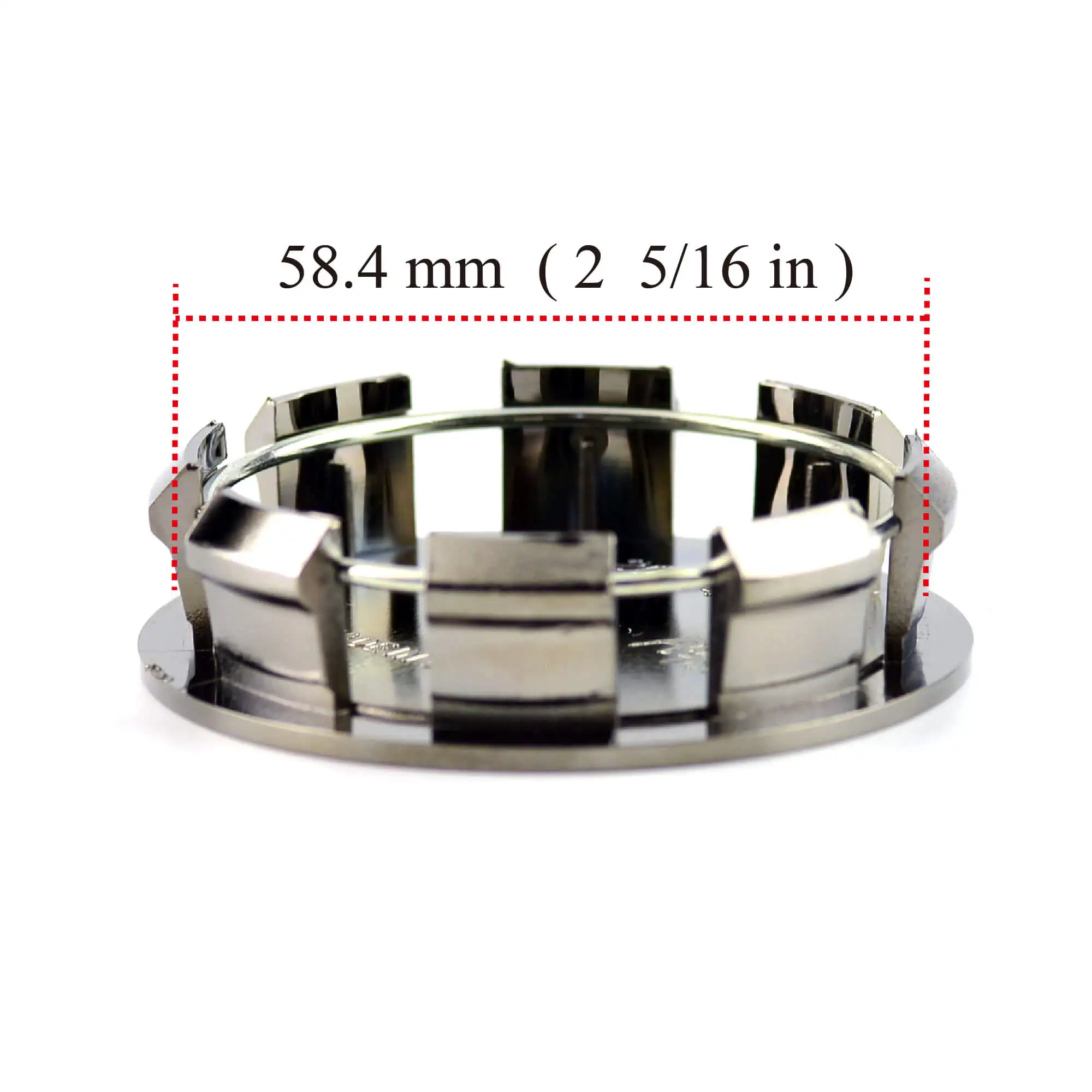 CFPerformance 2 قطعة/4 قطعة 65.4 مللي متر/2.57 "OD 58.4 مللي متر/2.3" عجلات السيارة حافة غطاء محور ل 2008-2014 ESCAPE 2009-2016 MKS حافة 42603-070bb510 #3