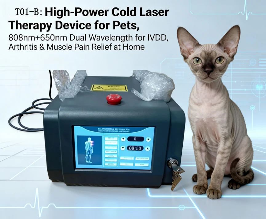 

Профессиональный лазер 808 нм + 650 нм для животных, для лечения и снятия воспалений, ветеринарный физиотерапевтический аппарат для домашнего ухода