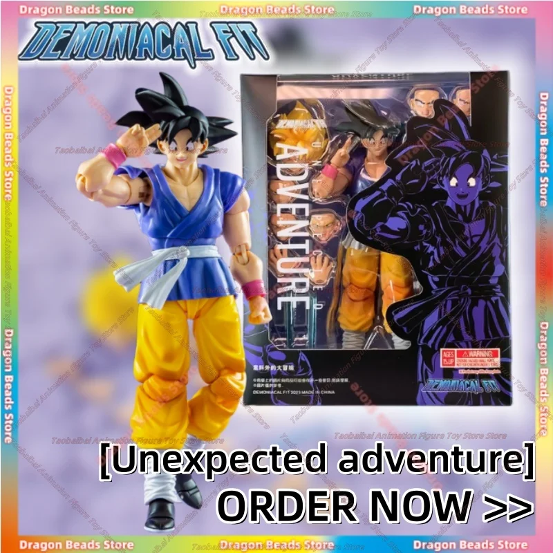 【Envio 24 horas】Demoniacal Fit Dragon Ball SHF [Uma aventura inespecida] Sun Wukong 1/12 Figuras de ação Figuras Presentes