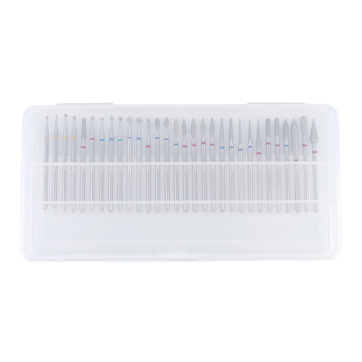 

30pcs Nail Grinding Heads Manicure Drill Bits Sanding Tools For Natural Artificial Nails Durable Home Salon Use