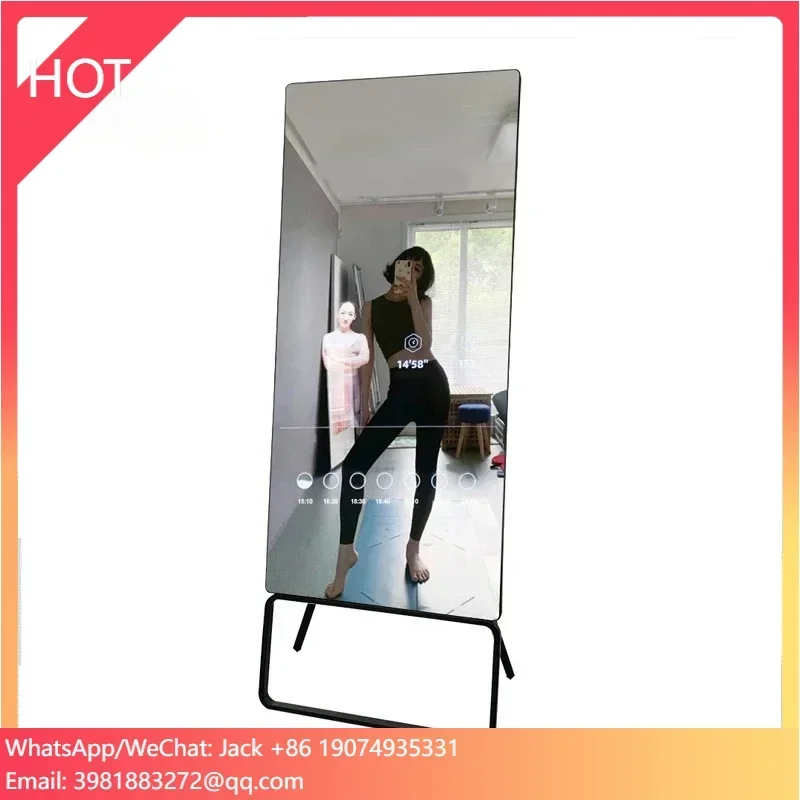 Touch screen 32 inch Digital Mirror smart mirror with Android system Smart Fitness Mirror for Gym equipment