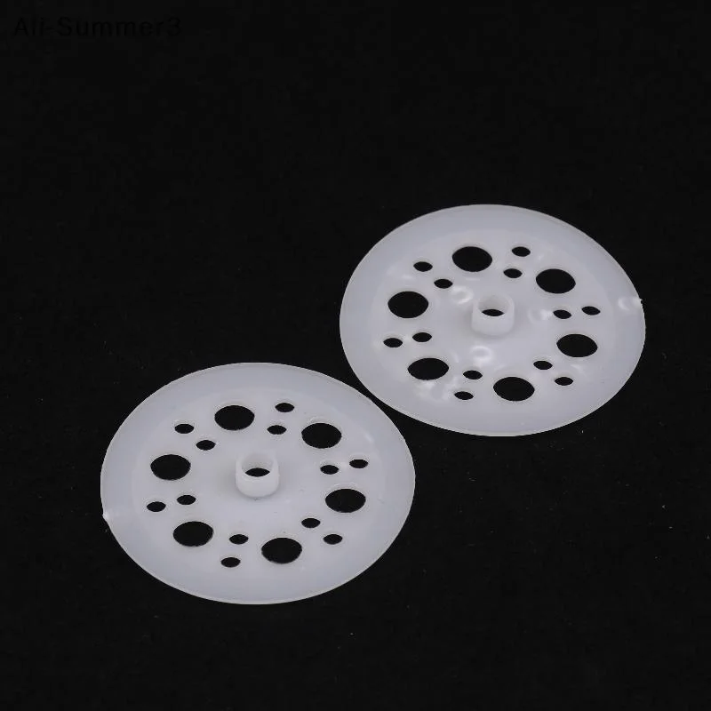 (YY) 50/100 قطعة 45 مللي متر البلاستيك غسالات مسطحة تحميل نشر غسالة البولي بروبلين رغوة مجلس غسالات مسامير تحديد لوحات العزل #4