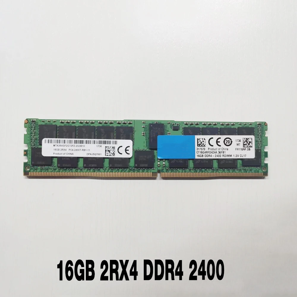 

1PCS 16G RAM PC4-2400T-RB1 For MT Server Memory MTA36ASF2G72PZ-2G3B 16GB 2RX4 DDR4 2400