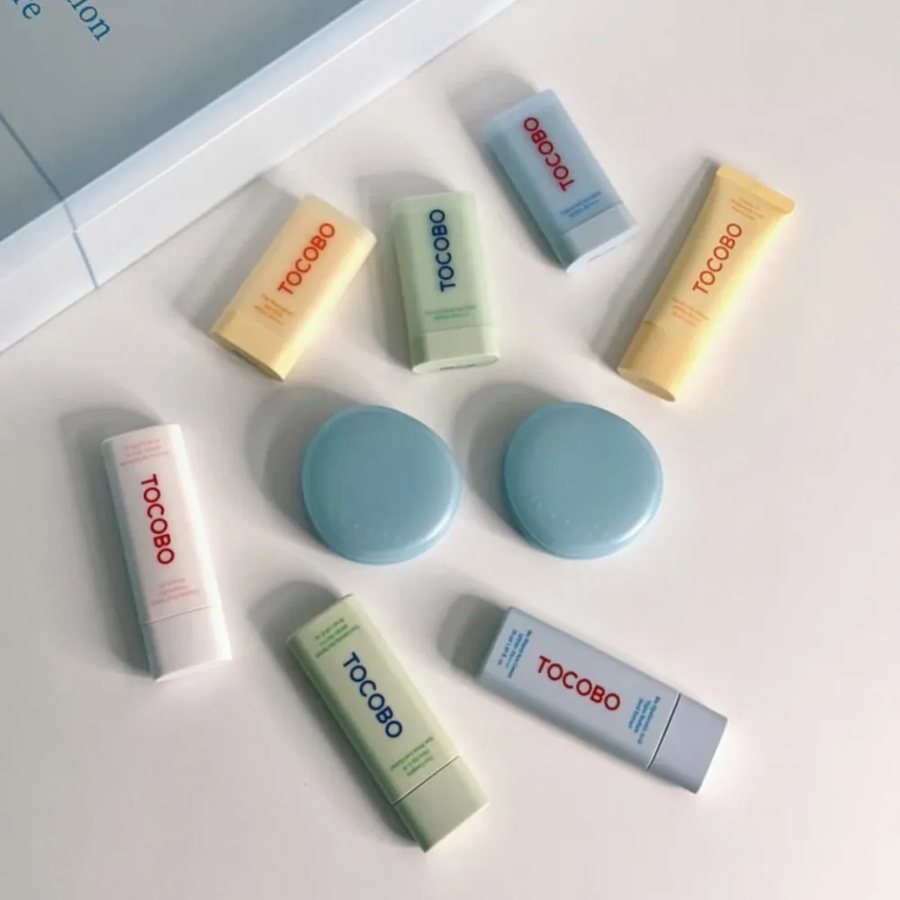 Korean Makeup High Moisturizing Lip Balm Mirror Lipstick, SPF50 Sunscreen Sun Stick, Makeup Remover Oil, Skin Care