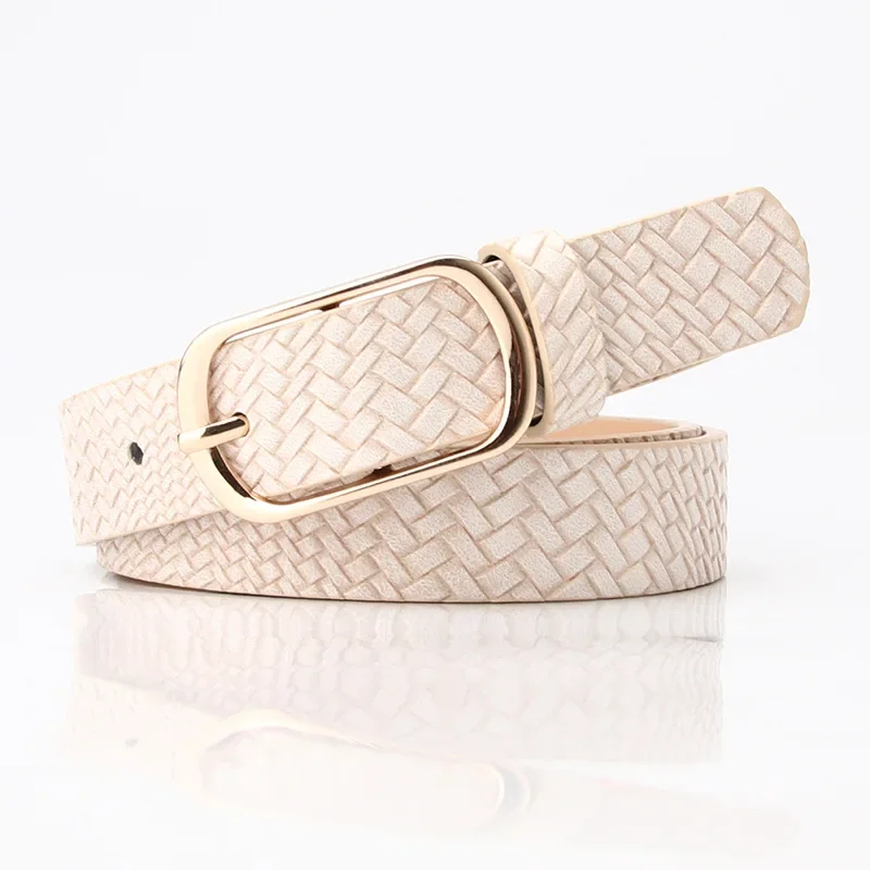 2024 Fashion Designer Leather Belt Woman Leopard Snake Print Waist Belts For Women Female Cinto Feminino