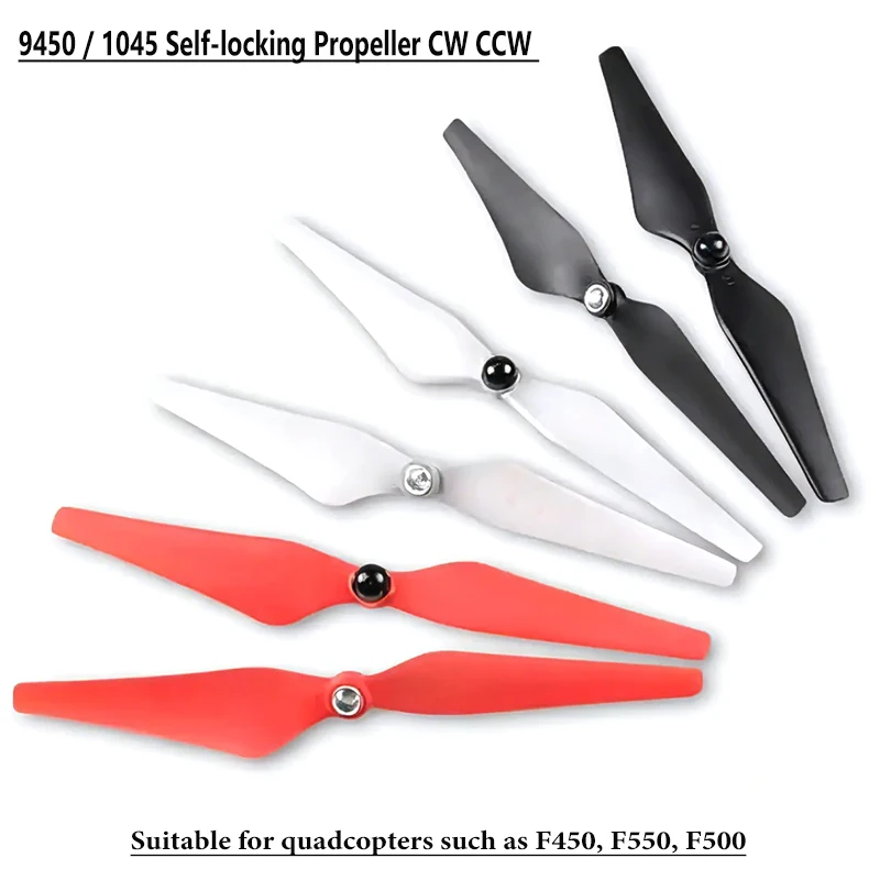 Multi axis forward and backward propeller 9450 self-locking propeller/1045 self-locking propeller suitable for F450 F550 frame