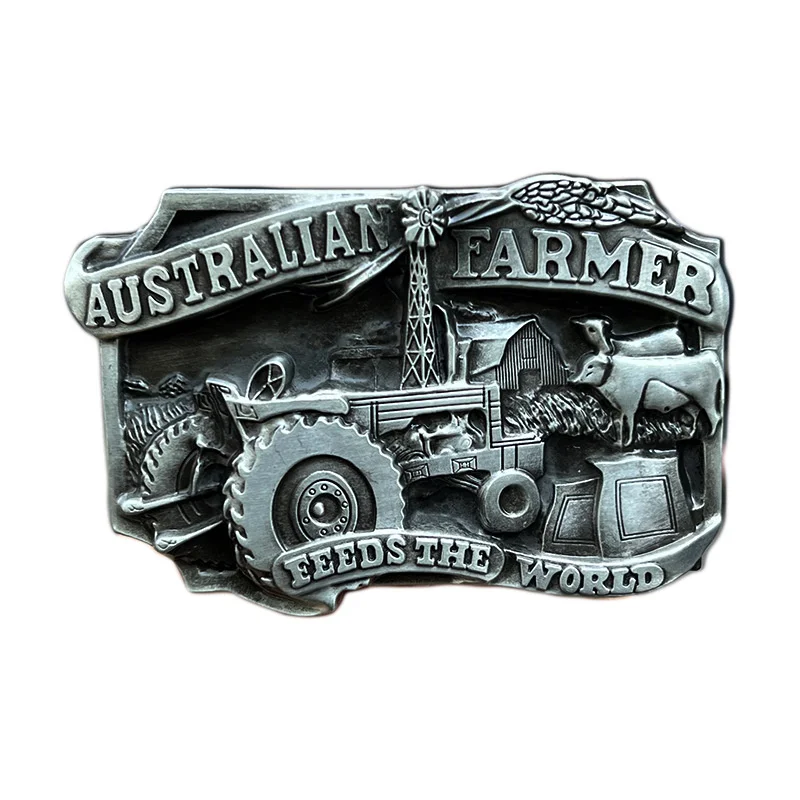 

Застежка для ремня из цинкового сплава для джинсов в западном стиле