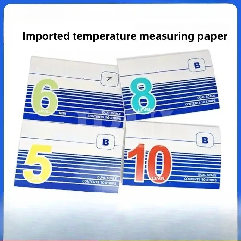 Thermax Temperature Measuring Paper Temperature Sensing Color Changing Sticker Sensing Test Paper Temperature Measuring Sticker