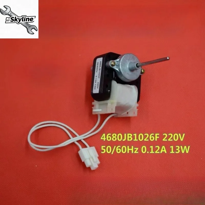 1pcs Applicable To LG Refrigerator Motor Radiator Fan Folio Double Door Fan Motor 4680JB1026F/E
