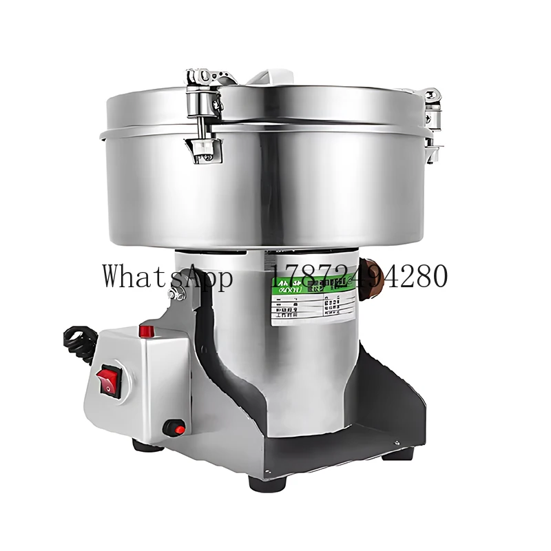 Electric Industrial Spice Grinder Flour Mill Machine for HomeFactory Price Grinder Spices 2000g 3600w
