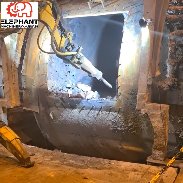 Intelligent Demolition Robot for Construction and Mining Industries Low Noise