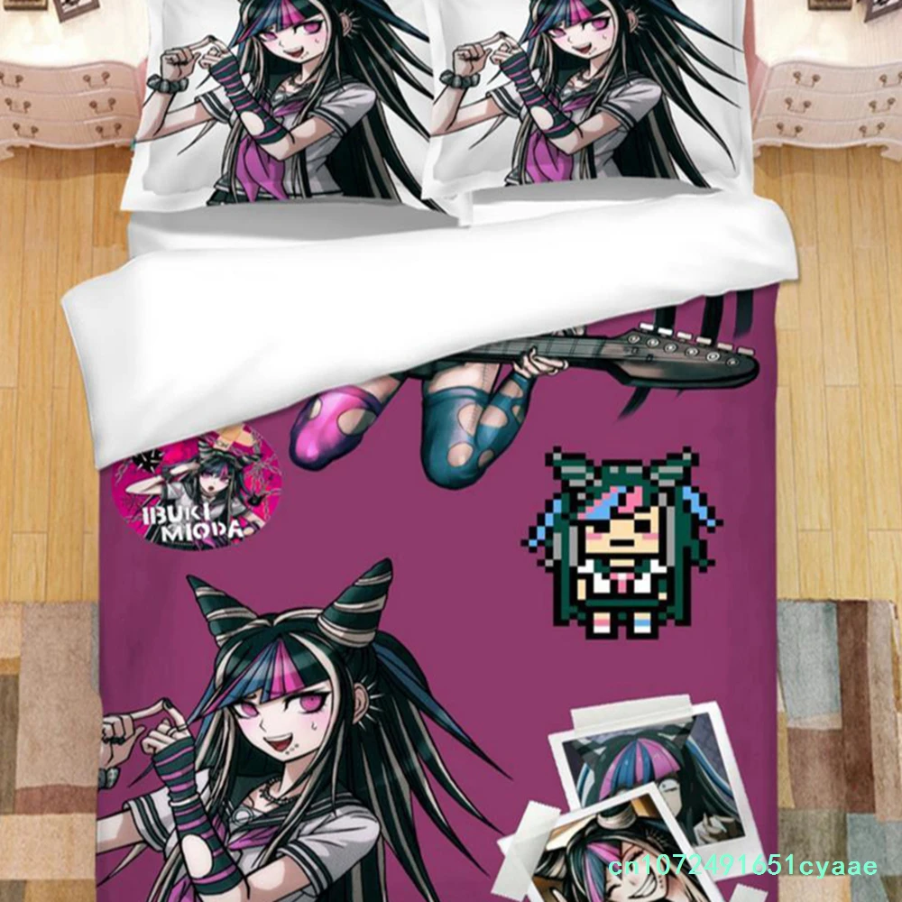 Fashion Game Anime Hiyoko X Ibuki 3D Printed Bedding Set King Duvet Cover Pillow Case Comforter Cover Bedclothes Duvet Covers