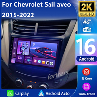 Android 16 For Chevrolet Sail aveo 2015 2016 2017 2018 2019 2020 2022 wireless carplay Auto DSP CarRadio Multimedia Video Player