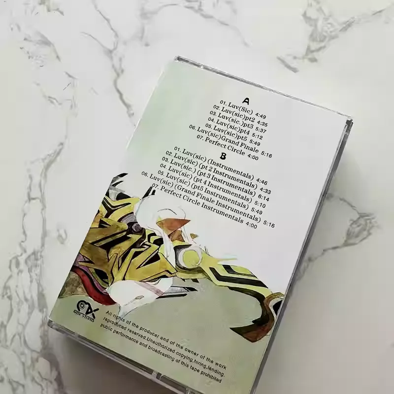 Vintage Jazz Hip-Hop Album Nujabes Cassette Tape Luv(sic) Hexalogy & Modal Soul Audio Cassette 2 Tapes Party Music Collection