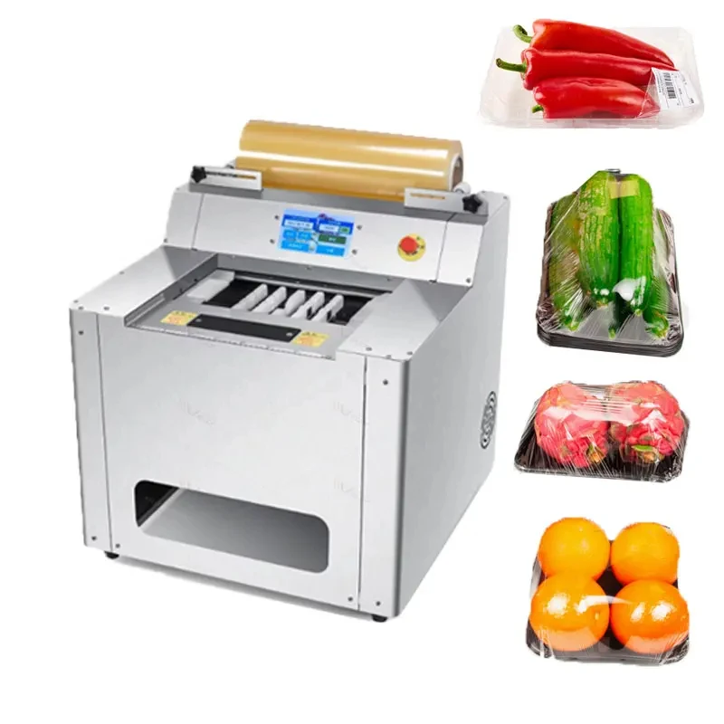 China Commercial Manual Food Gr Pe Plastic Cling Film Wrapping Hine Pallet Automat