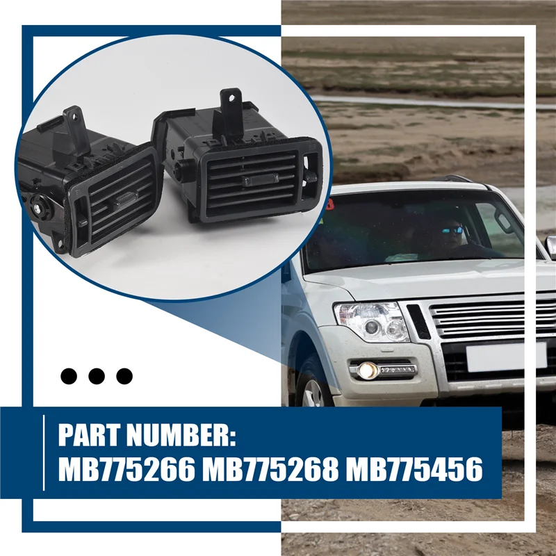 

Автомобильный кондиционер, приборная панель, вентиляционная панель, решетка для Mitsubishi Pajero Montero V10 V20 V30 V43 MB775266 MB775268-AA26