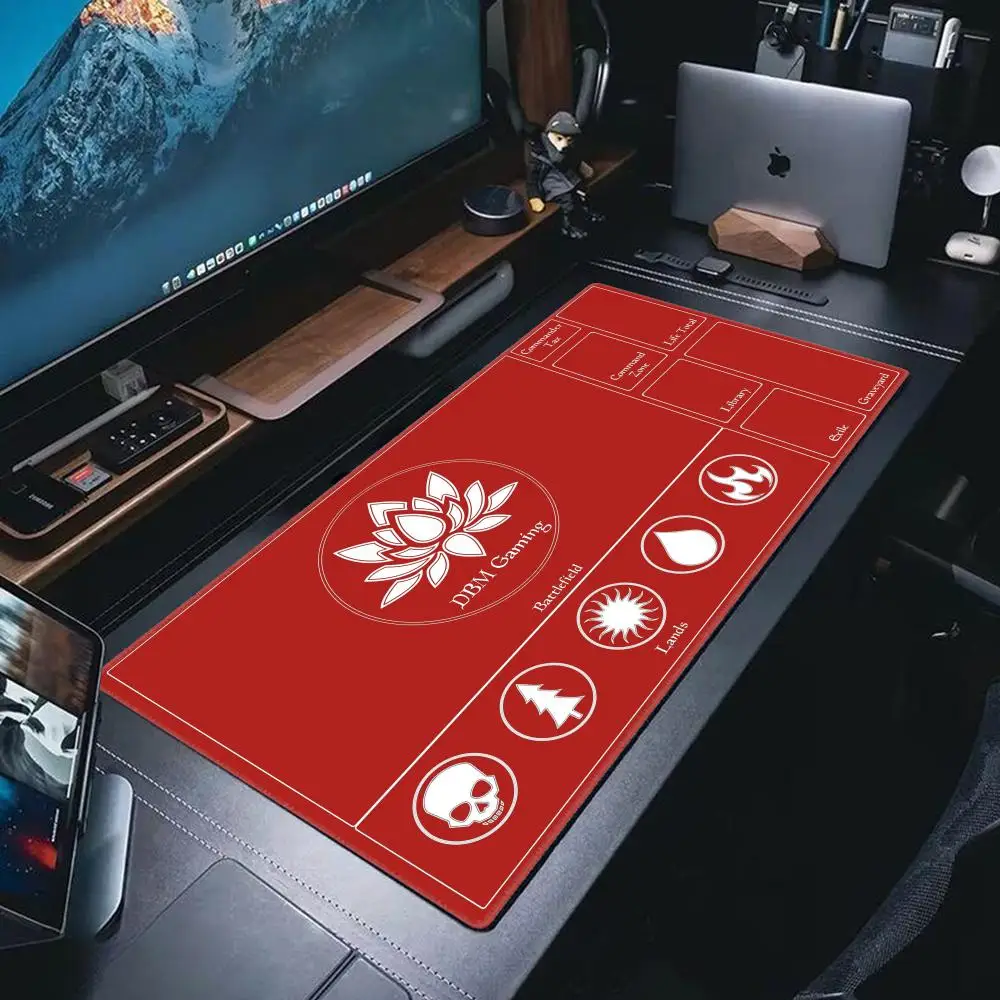 Premium Magic Party Game Mat Durable Rubber for MTG and TCG Games Lotus 400x800 Mouse Pad Office Desk Mats Party Friendly Design