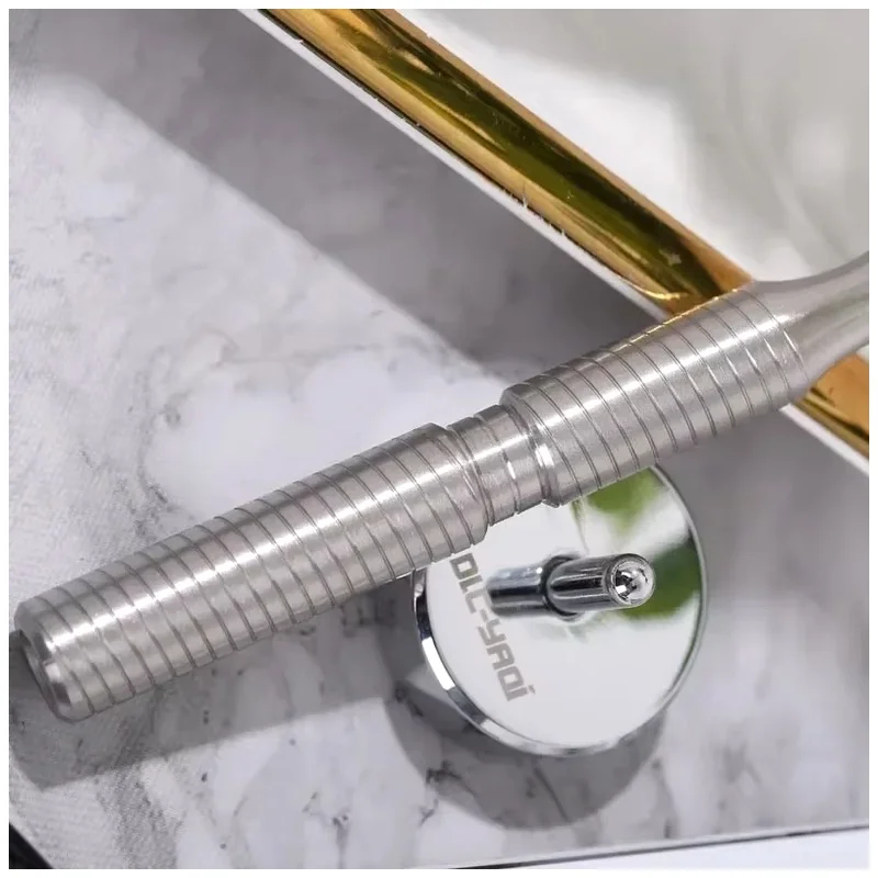 YAQI Safety Razor Handle Wet Shave Tools 88mm Solid Stainless Steel Material Men Shaving Products Mens Grooming Tools Mens Gift