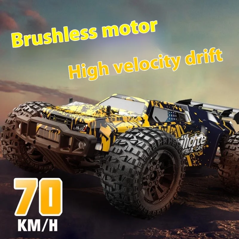 1:10 4wd Rc Model Car Large Size Waterproof Brushless Electric High Speed Off-Road Rc Drift Buggy Racing Car  Children'S Gift