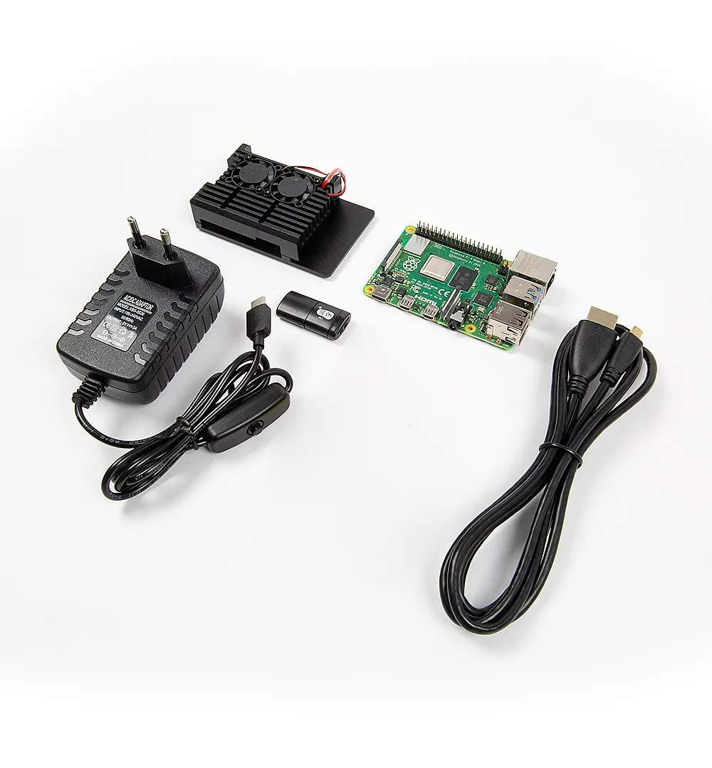 Raspberry Pi 4 Model B Starter Kit 4GB RAM Development Board WiFi Bluetooth