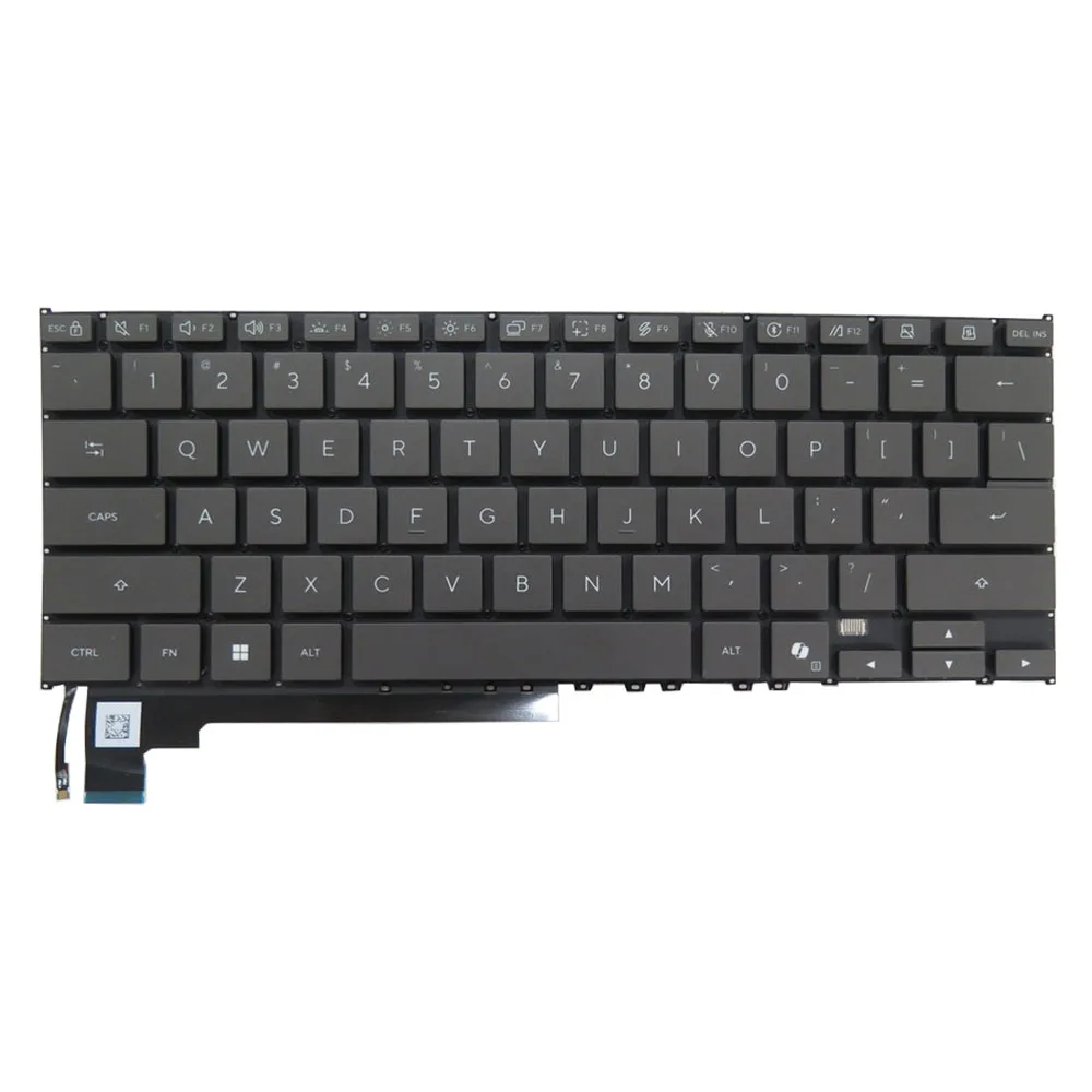 Laptop Keyboard For HP 2G-8F5USA90921 with backlit Copilot Key United States US Gray