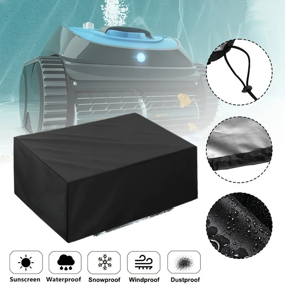 50x45x30cm Swimming Pool Vacuum Maintenance Cover Oxford Fabric Weatherproof Dust Shield Outdoor Accessory