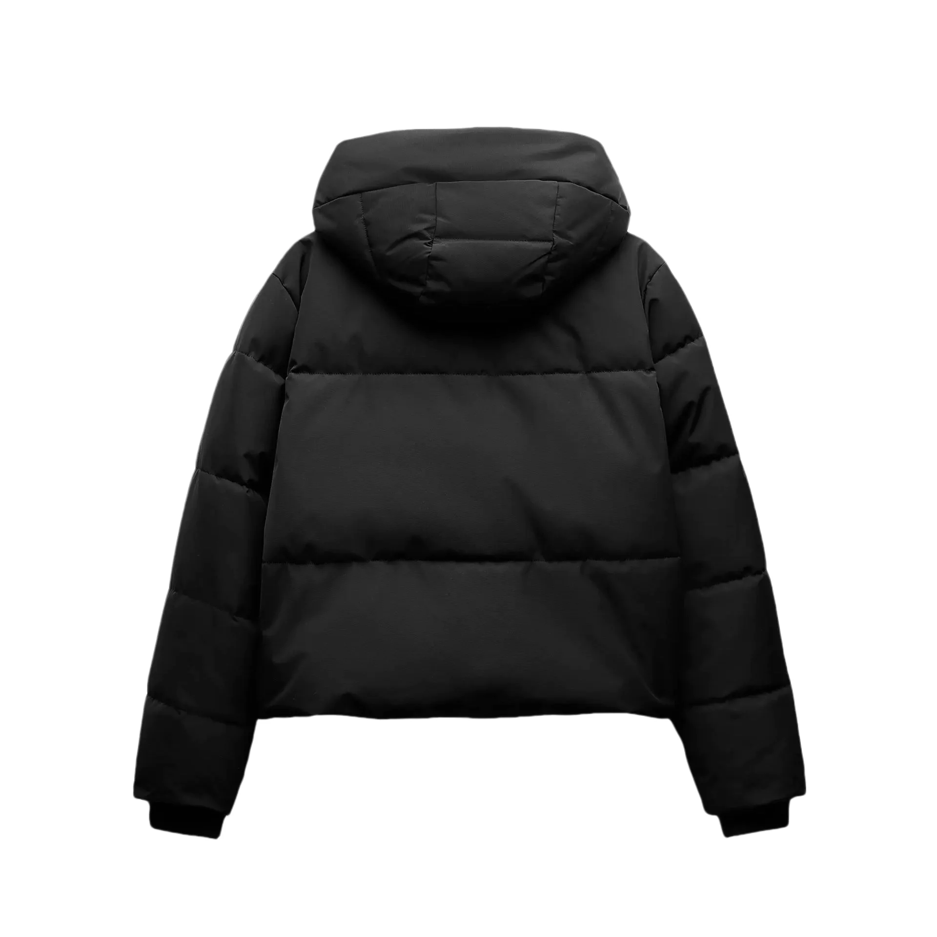 2024 RARA winter new women's clothing flap large pockets long-sleeved hooded cotton jacket coat commuting thick