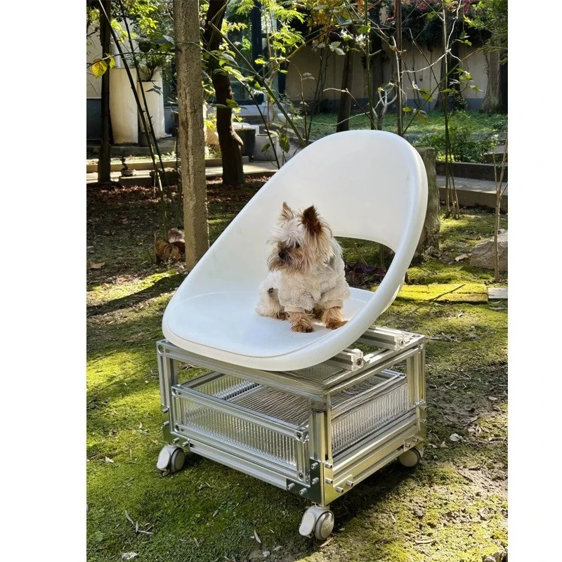 เก้าอี้สตูลแบบถอดประกอบได้ ทำด้วยมือ โครงอะลูมิเนียม เก้าอี้นั่งอเนกประสงค์ ดีไซน์สร้างสรรค์ พร้อมพนักพิง