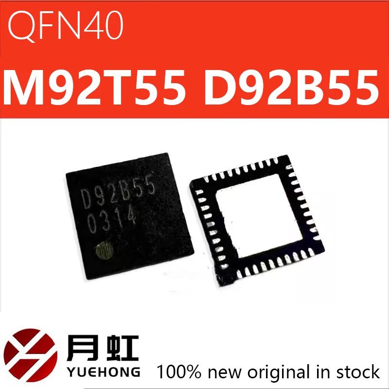 1pcs M92T55 D92B55 Package QFN Switch HDMI Motherboard Charging Game Bluetooth Stand Control Chip