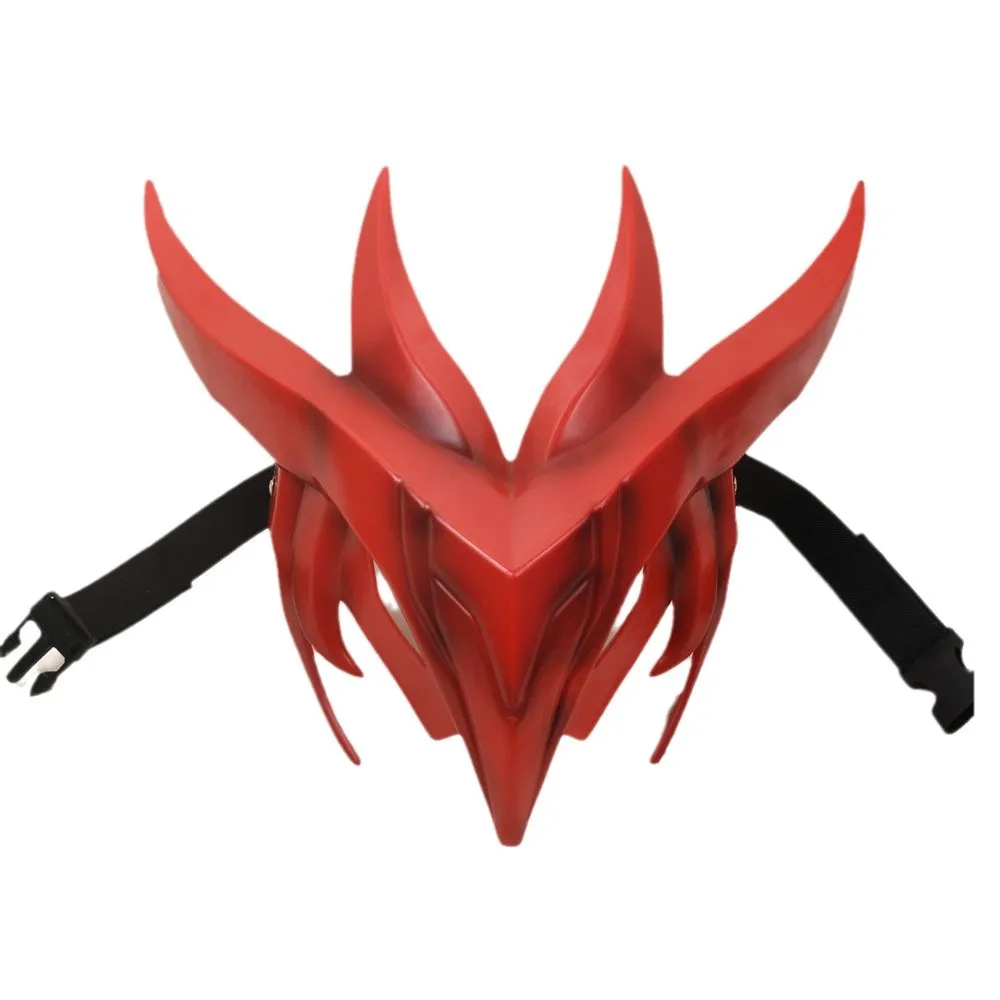 قناع بلاستيكي يون من Game Cosplay - أنيمي مثالي لـ League Cosplay Live والمزيد! للنساء والرجال