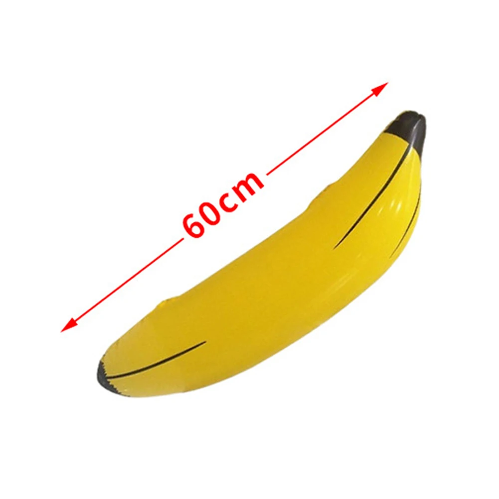 Banana gonfiabile Giocattolo di banana finta Puntelli di frutta di banana a tenuta stagna PVC per decorazioni per feste di fidanzamento per addio al nubilato