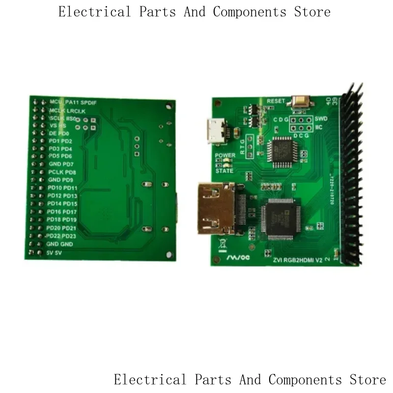RGB/BT1120/BT656 Input To High-Definition Multimedia Interface Output ADV7513 Development FPGA Display Solution Board