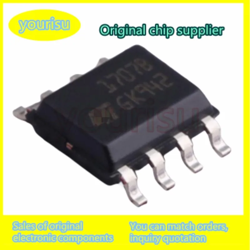 5Pcs/Lot TDE1707BFPT TDE1707BFP TDE1707 1707B IC PWR SWITCH BIPOLAR 1:2 8SO Chip