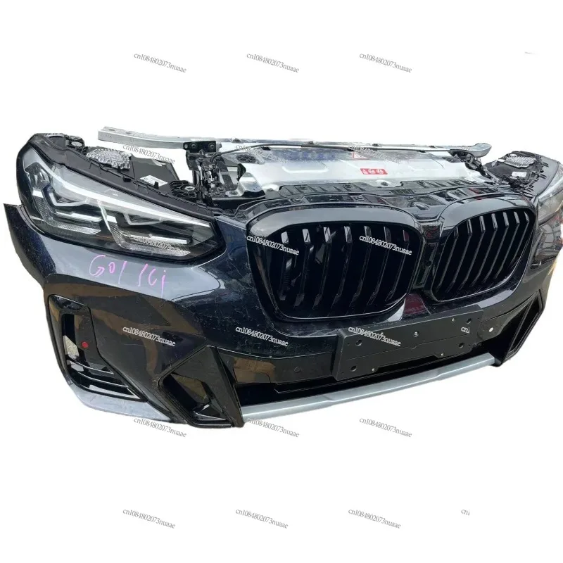 Front Bumper Grille Body Kit, BMW X3 2012-2022 Upgrade M3 Style, G01 Original Car Front Bumper