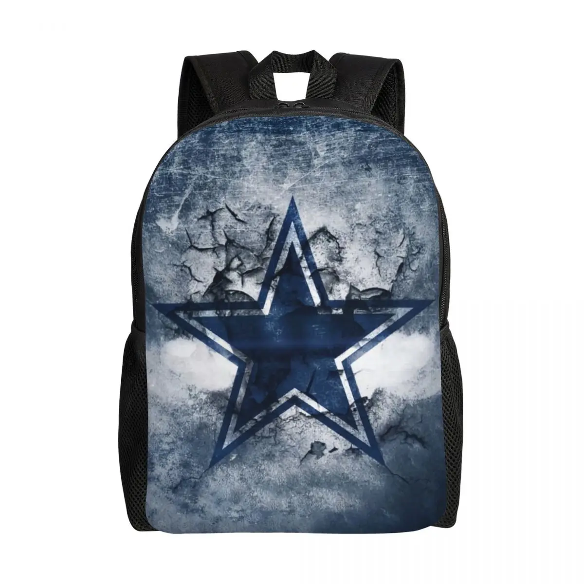

Индивидуальный рюкзак с ковбойской звездой для мужчин и женщин, модная сумка для книг для школьных сумок колледжа
