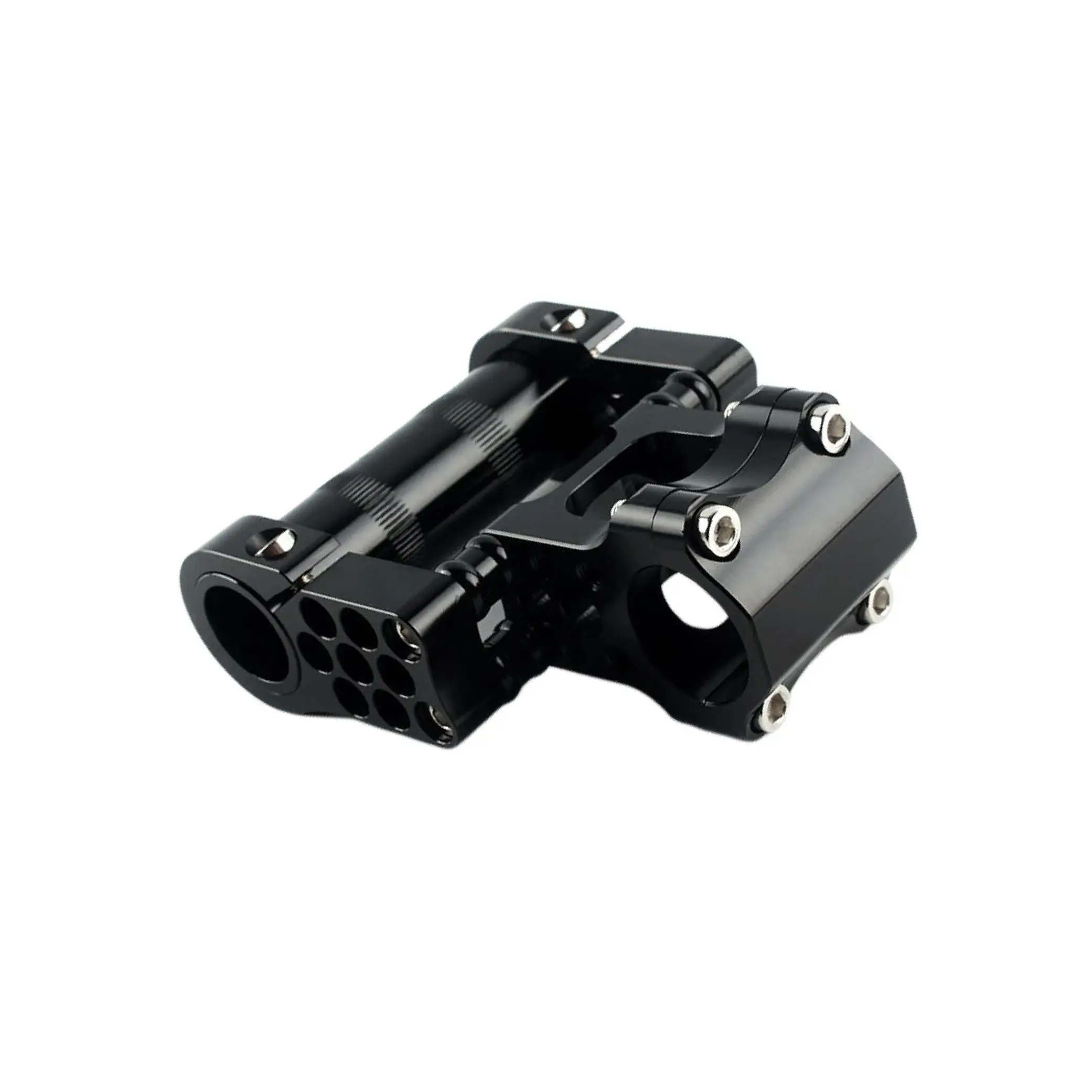 

Складной велосипедный руль 205, двойной, алюминиевый, сверхлегкий, CNC, 205 г, красный