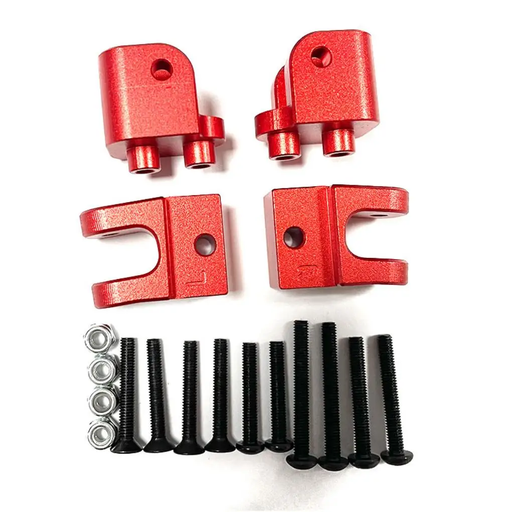 Sedile fisso con tirante in lega di alluminio 1/10 4 pezzi Sedile fisso con tirante Rc stile perfetto per parte auto LOSI Baja Rey 4WD RC