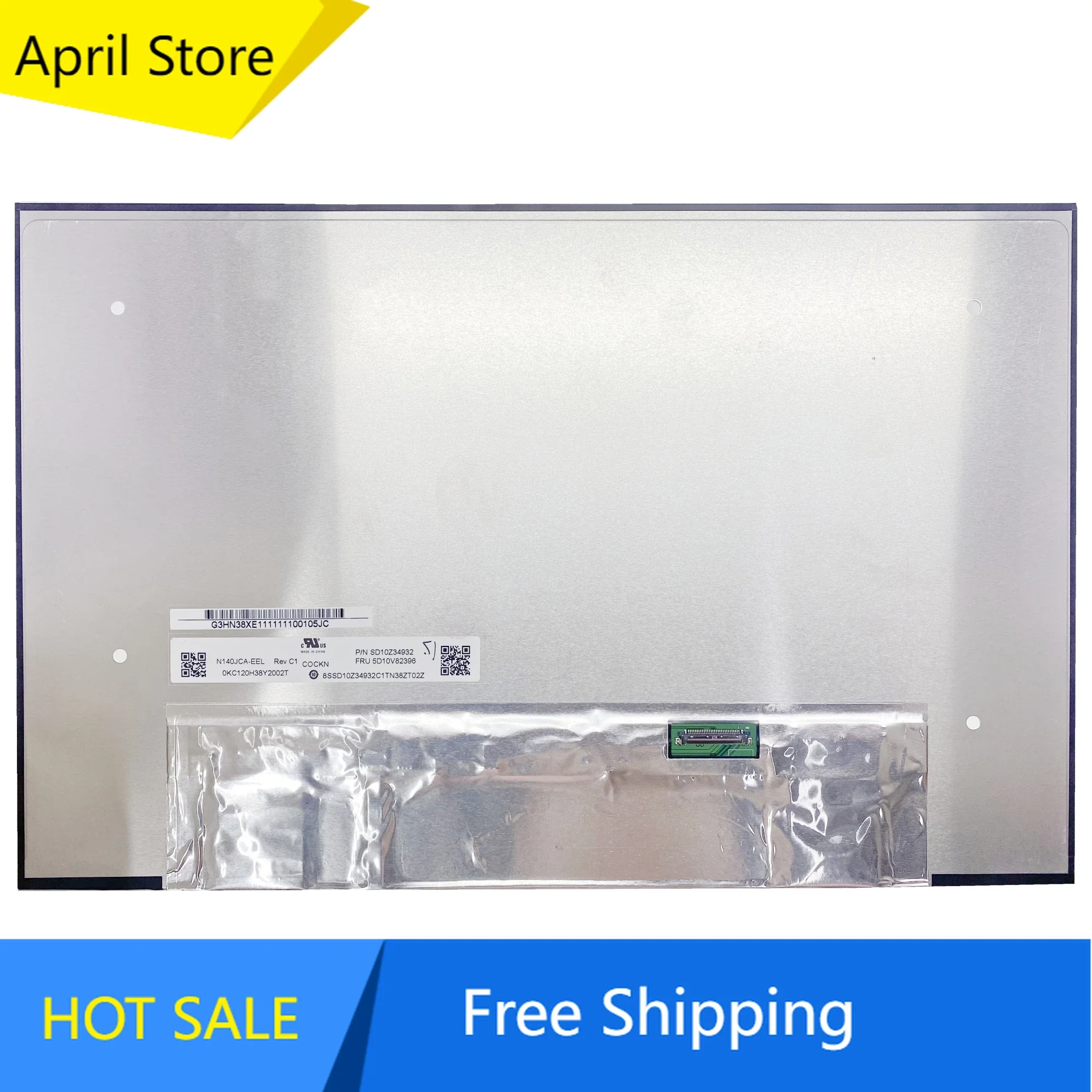 N140JCA-EEL Rev.C1 EDP 30 Pins 1920*1200 14.0'' IPS Laptop LCD Screen Display Panel Replacement