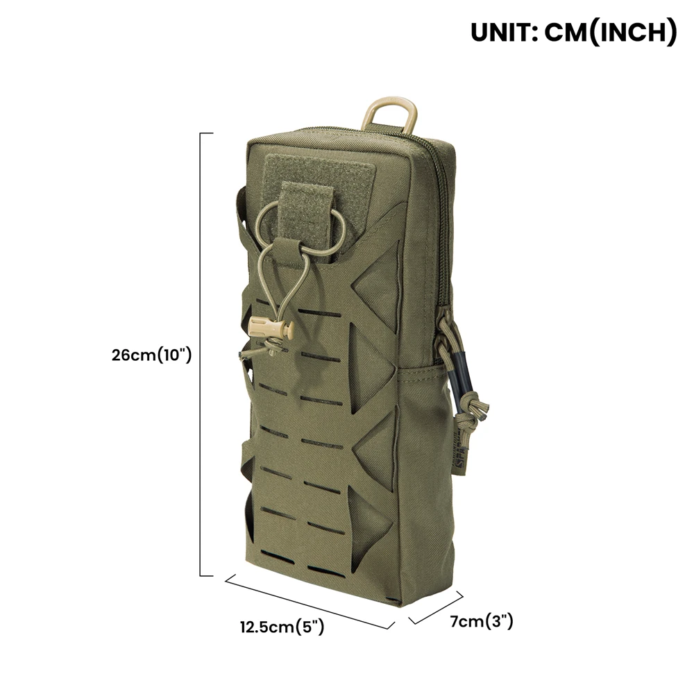 500D Tactical Molle Pouch Outdoor Phone Pouch Waist Bag EDC Tool Accessories Bag Vest Pack Fanny Multi-function Tool Bags