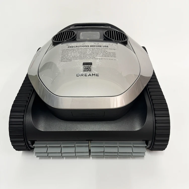 Fully Automatic Pool Cleaning Robot, Intelligent Pool Cleaner with Remote Control & Mobile APP Operation
