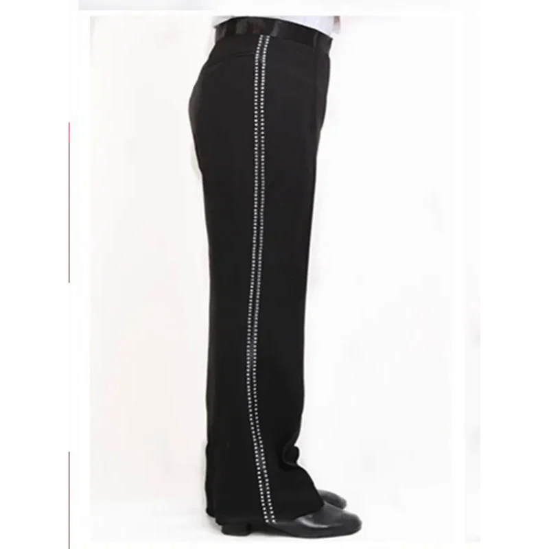 new Men/Boy Latin Dance Trousers Pants Set Auger Boy'S/Mens Ballroom Dance Pants Modern Dance Pant Jazz/Cha Cha/Samba Dance Wear