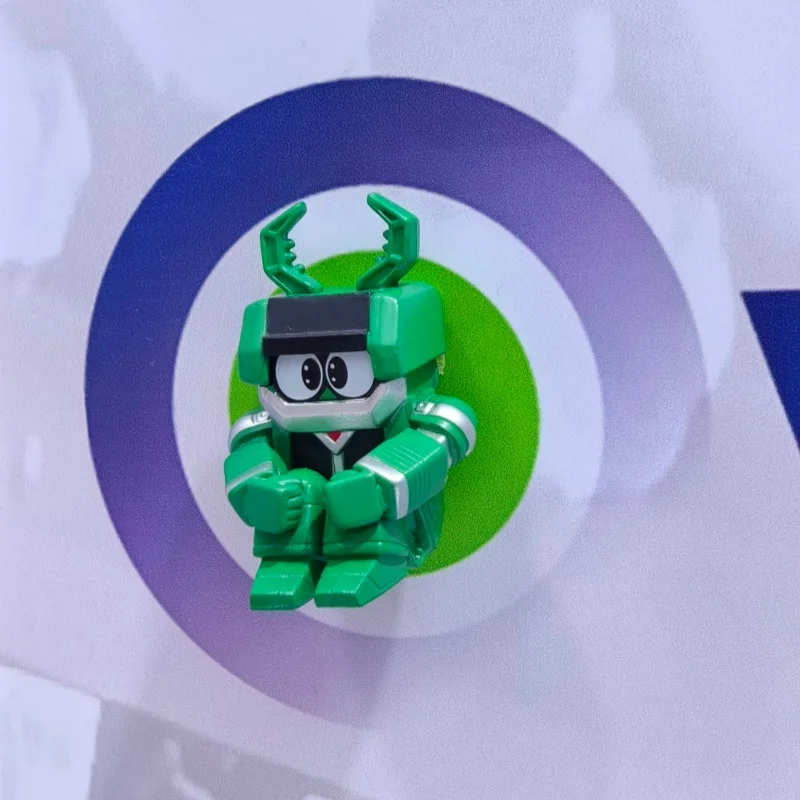 Nieuwe Echt B-Robo Kabutack Tetsuwan Tantei Robotack Gashapon Figuur Zithouding Model Collectible Jongen Vakantie Cadeau