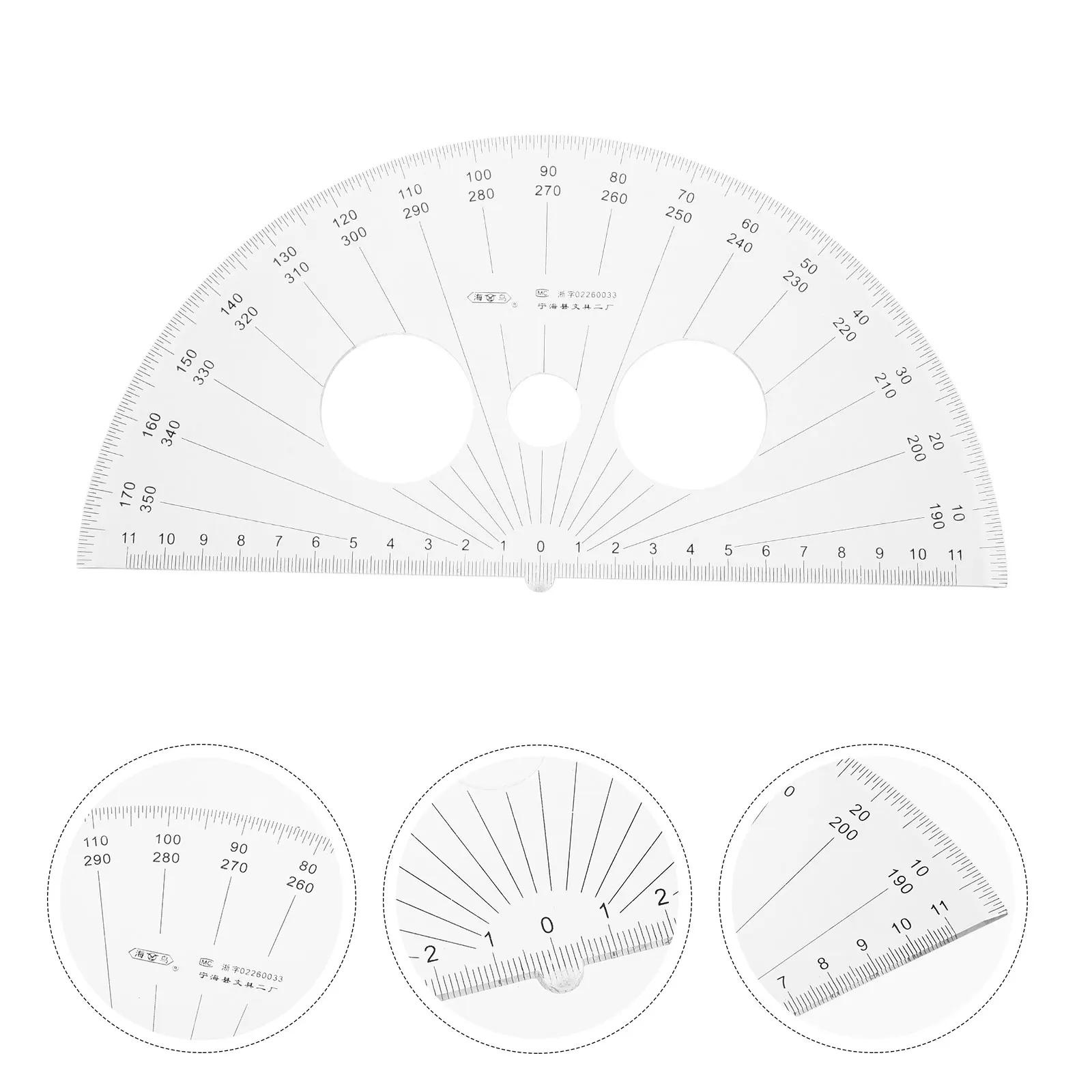 

Plastic Protractor 180 Degrees Math Stationery Ruler Students Supplies Angle Measuring Tools Drawing Drafting School